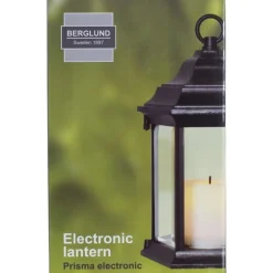 Elektroninen kynttilälyhty Berglund Prisma
