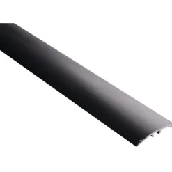 Eritasolista Maler sileä 0-10mm 5x40x2000mm alumiini tulppa musta anodisoitu