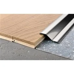Eritasolista Progress Profiles Proleval 2,7m 38mm 7-12mm anodisoitu hopea