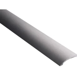 Eritasolista Maler sileä 0-10mm 6,2x41x1000mm alumiini tarra harjattu grafiitti