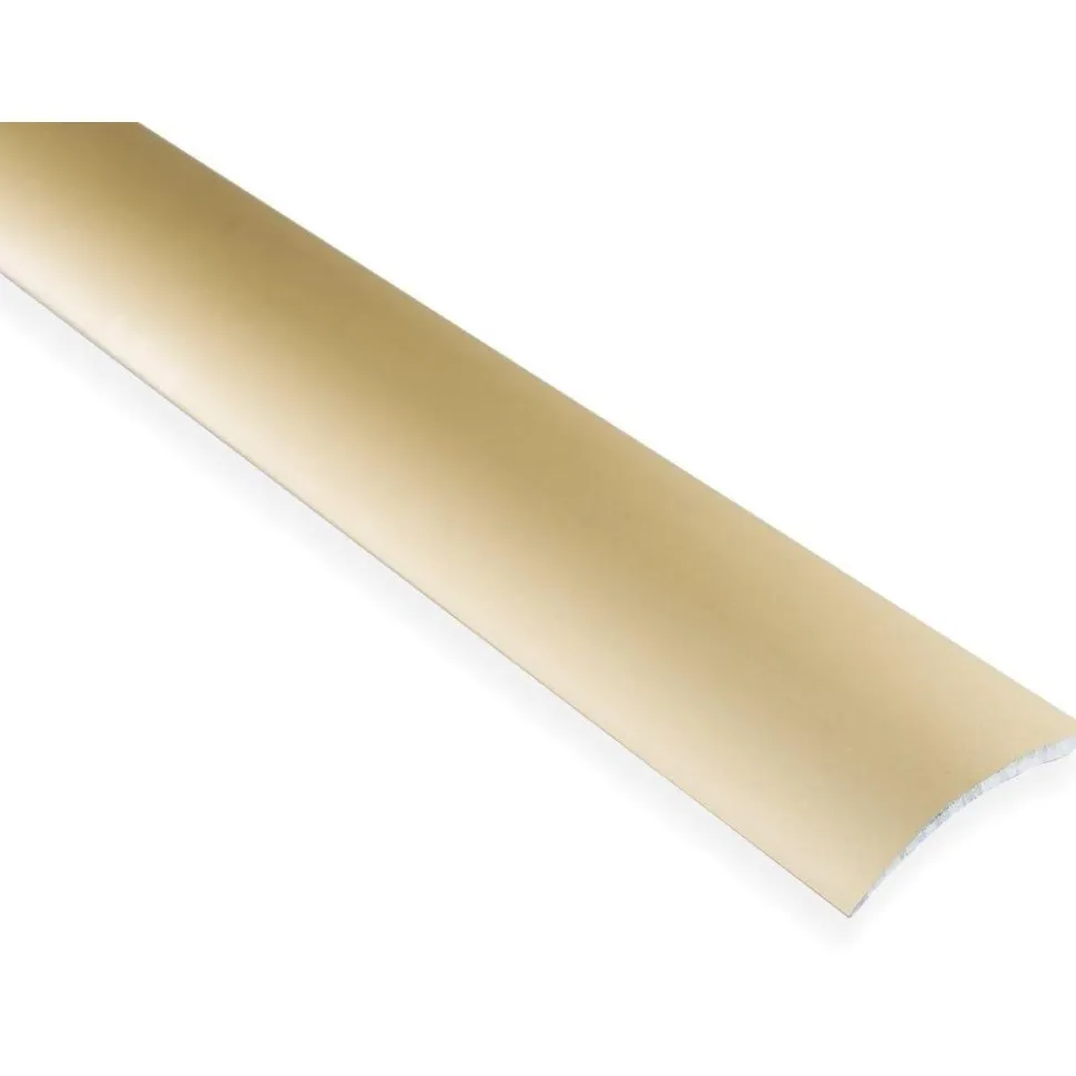 Eritasolista Maler sileä 0-10mm 6,2x41x1000mm alumiini tarra kulta anodisoitu