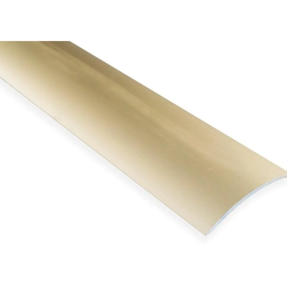 Eritasolista Maler sileä 0-18mm 8,4x61x2000mm alumiini tarra kulta anodisoitu