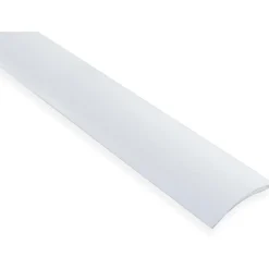 Eritasolista Maler sileä 0-10mm 6,2x41x1000mm alumiini tarra valkoinen maalattu