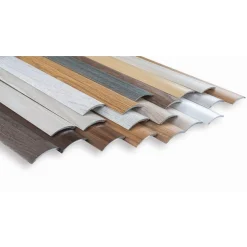 Eritasolista Maler sileä 0-10mm 6,2x41x1000mm alumiini tarra valkoinen maalattu