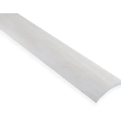 Eritasolista Maler sileä 0-10mm 6,2x41x1000mm alumiini tarra valkosaarni