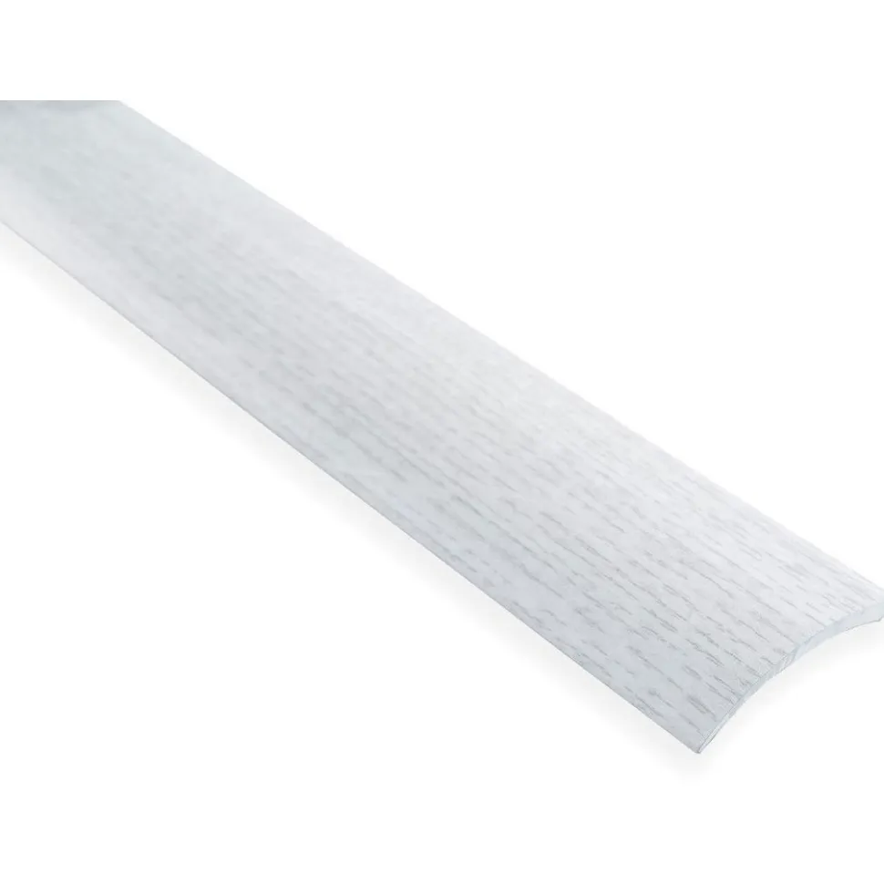 Eritasolista Maler sileä 0-10mm 6,2x41x1000mm alumiini tarra vanilla tammi