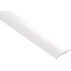 Eritasolista Maler sileä 0-10mm 5x40x2000mm alumiini tulppa valkoinen