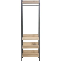 Eteishylly Home4You HANNES 52x40xK180 cm, rustiikkinen melamiini, ruskea