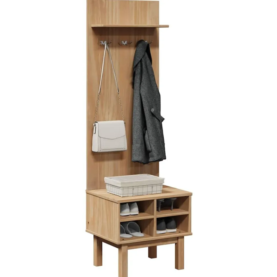 Eteisyksikkö OTTA 50x40x160 cm täysi mänty (13463)