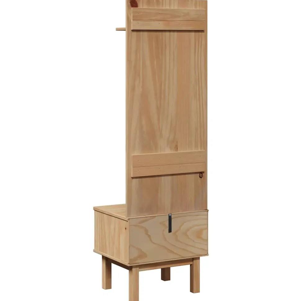 Eteisyksikkö OTTA 50x40x160 cm täysi mänty (13463)