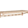 Hattuhylly ja naulakko House Nordic Abano, 78x31cm, poppelipuu