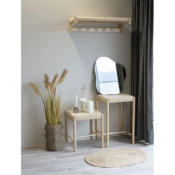 Hattuhylly ja naulakko House Nordic Abano, 78x31cm, poppelipuu