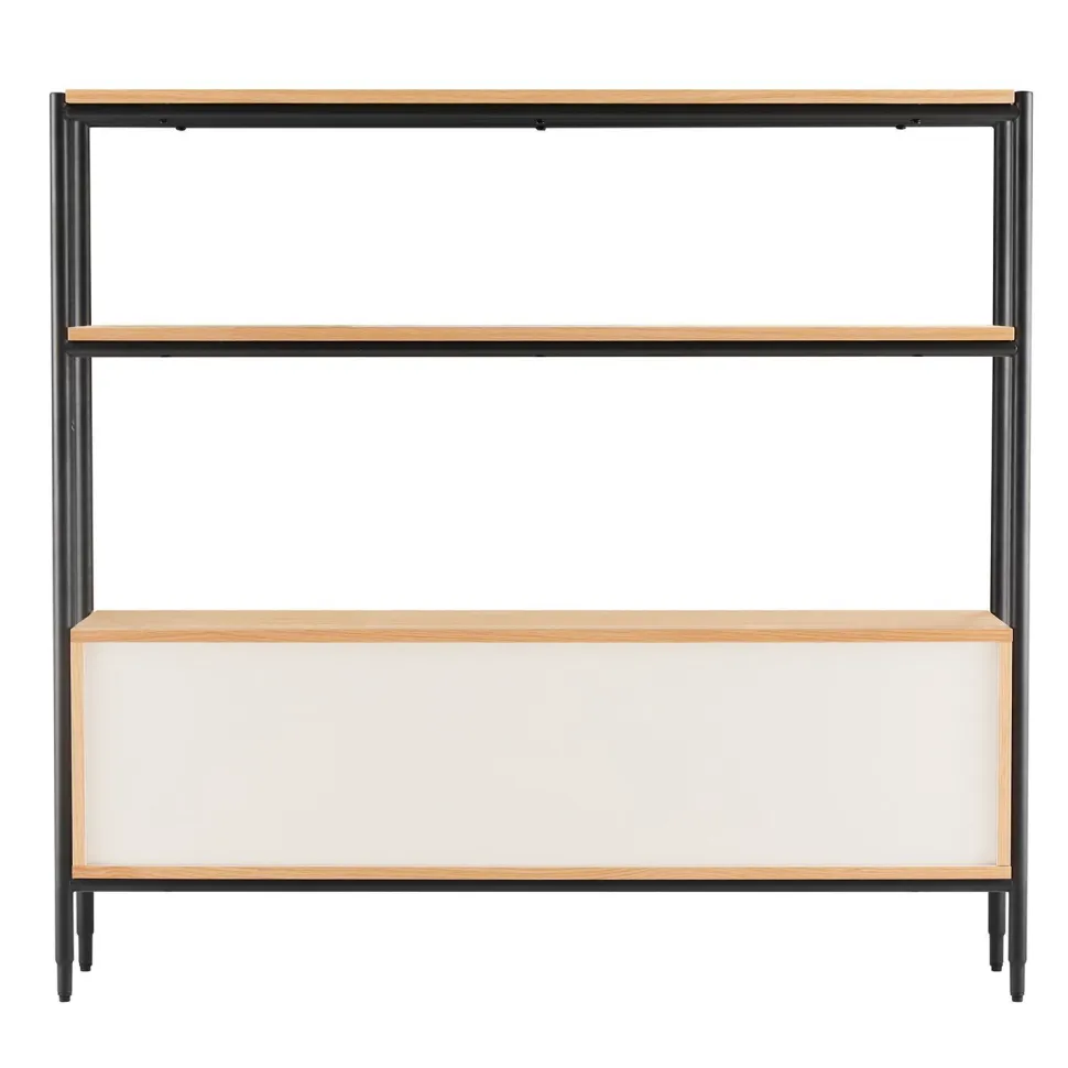 Hylly Home4You Nate 125,5x32x117cm, tammi