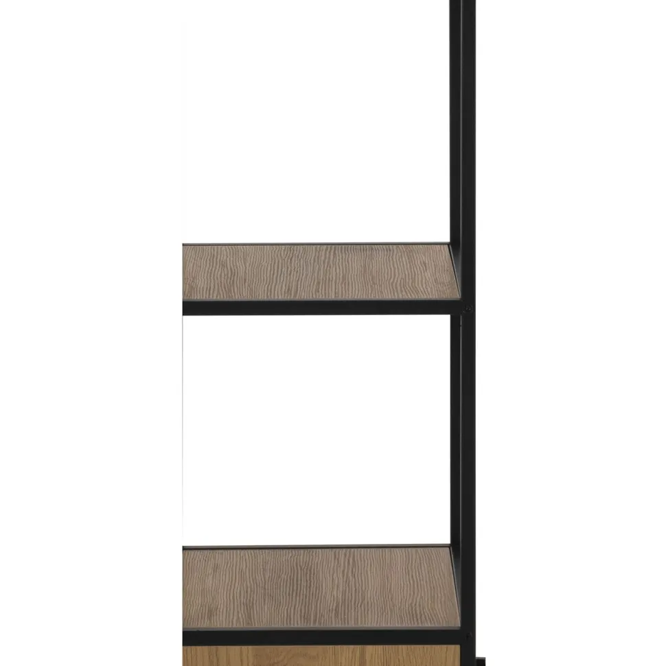 Hylly Home4You SEAFORD 42x35xK185 cm, luonnonväri, beige