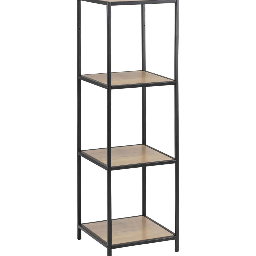 Hylly Home4You SEAFORD 35x37xK119,5 cm, tammi, ruskea