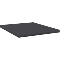 Hyllylevyt 8 kpl harmaa 40x50x1,5 cm lastulevy
