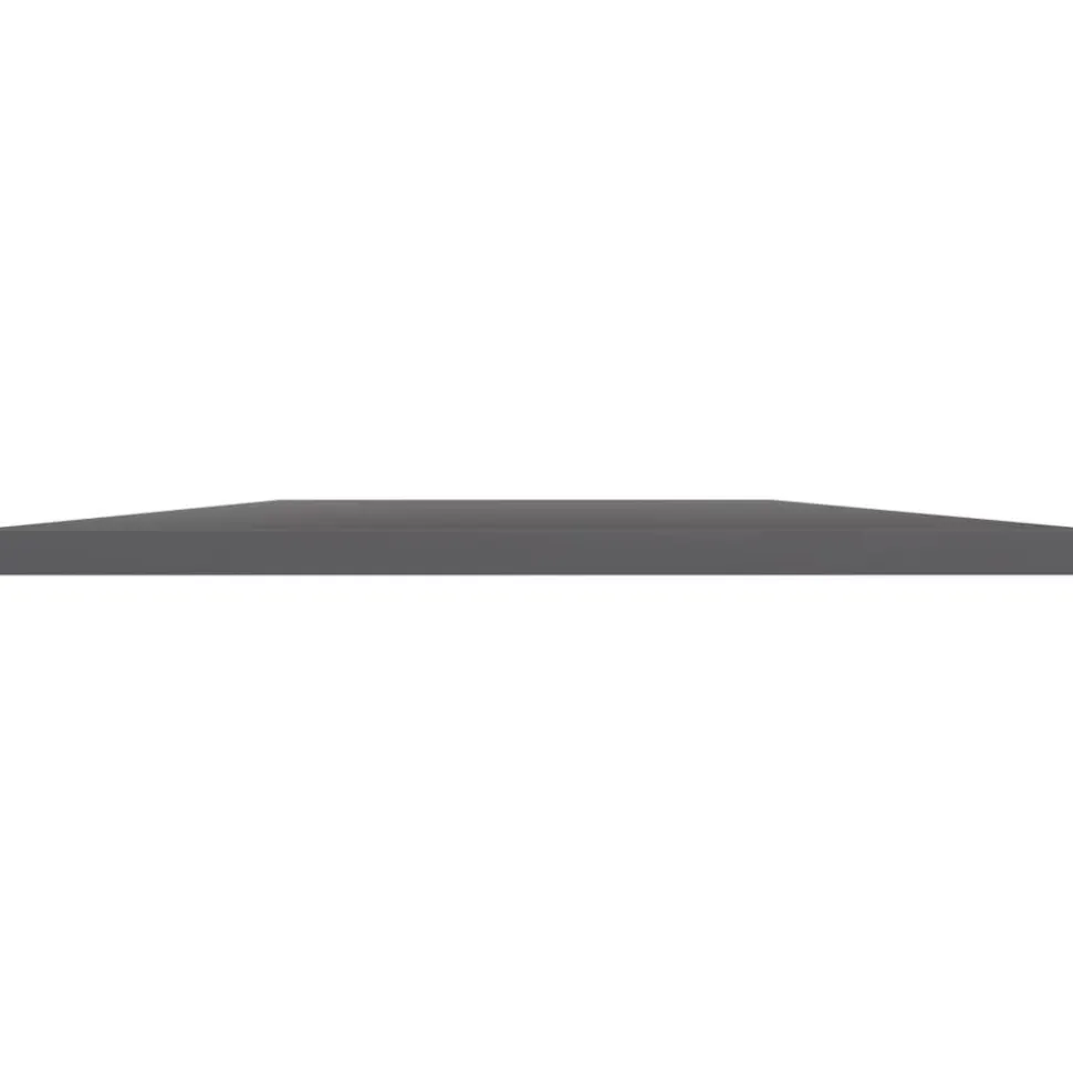 Hyllylevyt 4kpl korkeakiilto harmaa 100x40x1,5 cm