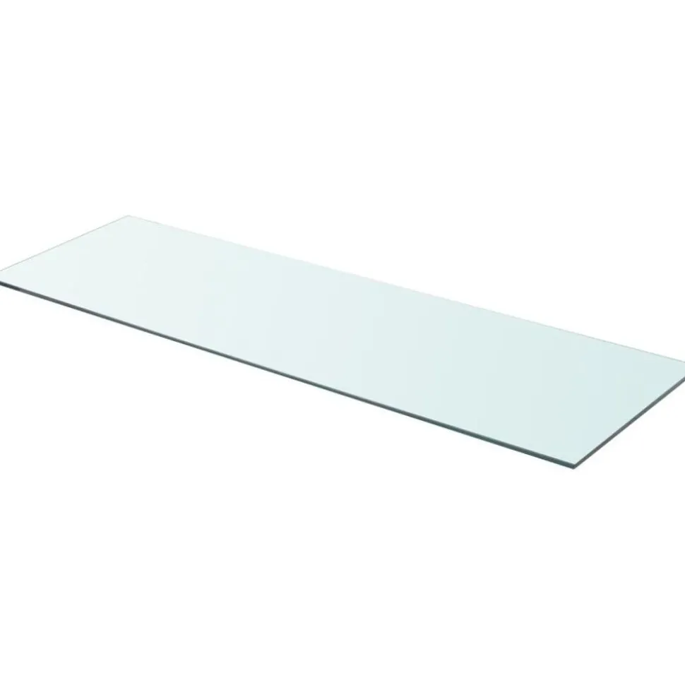 Hyllypaneeli kirkas lasi 90x30 cm