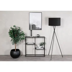 Hylly Venture Home Staal, 80x81cm, musta