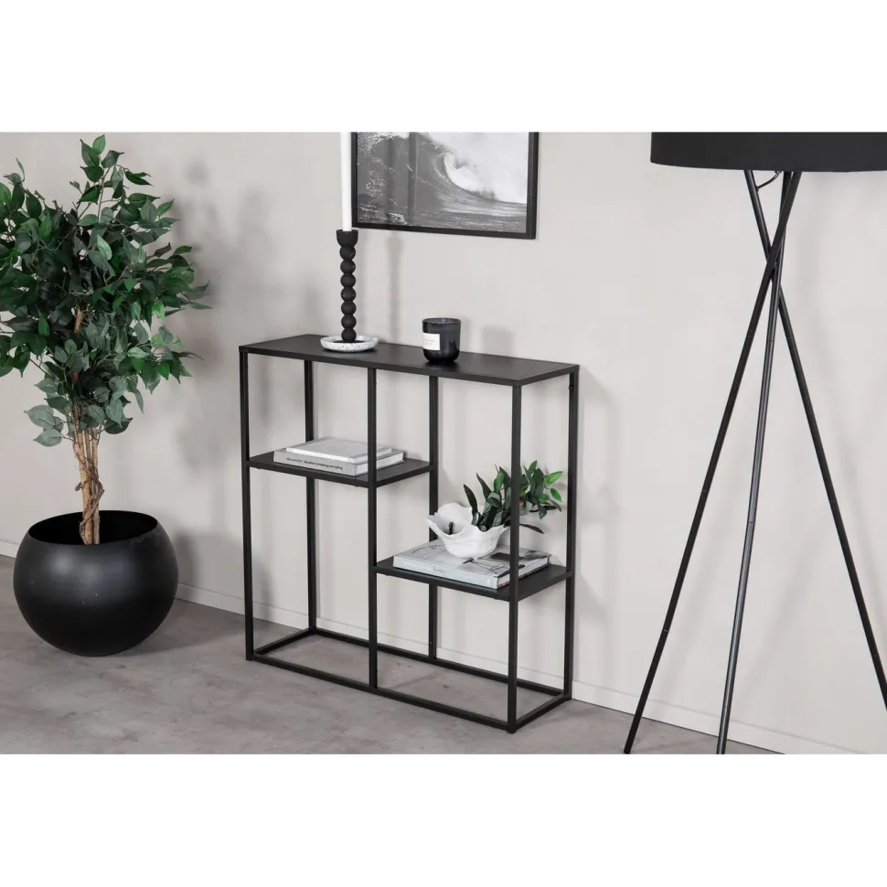 Hylly Venture Home Staal, 80x81cm, musta