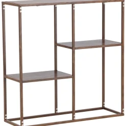Hylly Venture Home Staal, 80x81cm, pähkinänruskea