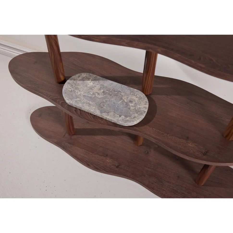 Hylly Vind Moln, 105x140cm, mokka