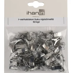I-kiskon liuku nipistimellä Ihanin, 50kpl