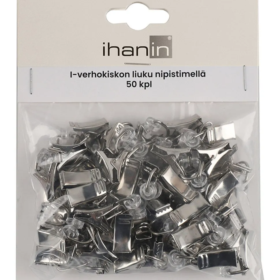I-kiskon liuku nipistimellä Ihanin, 50kpl