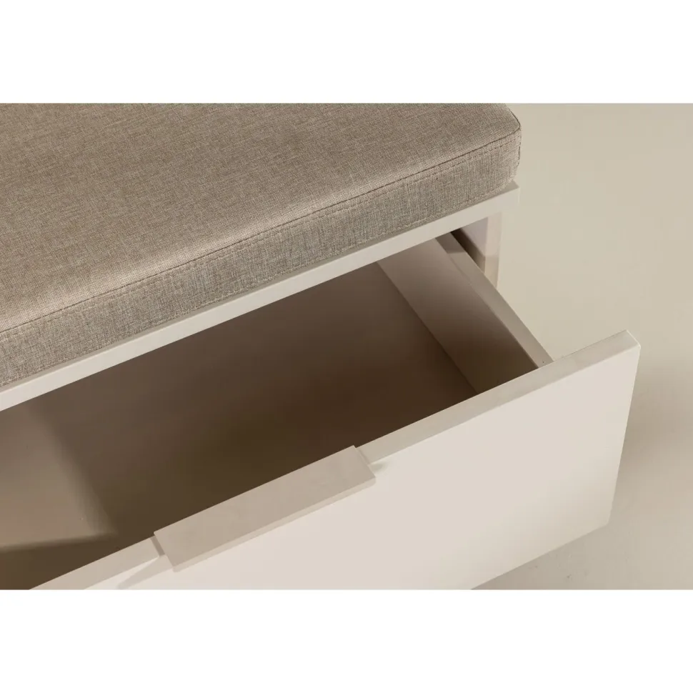 Istuintyyny Nice-säilytyslaatikkoon Venture Home, 120x60cm, beige