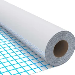 Itseliimautuva huonekalukalvo korkeakiilto hopea 500x90 cm PVC