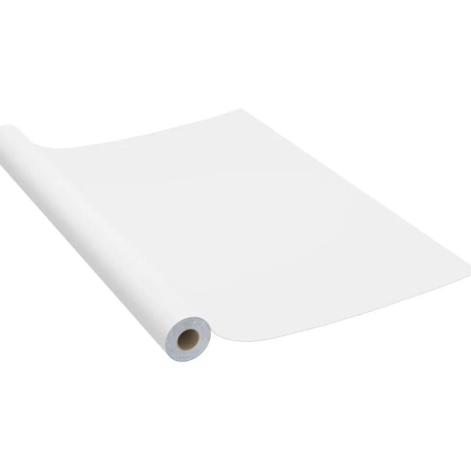 Itseliimautuva huonekalukalvo valkoinen 500x90 cm pvc