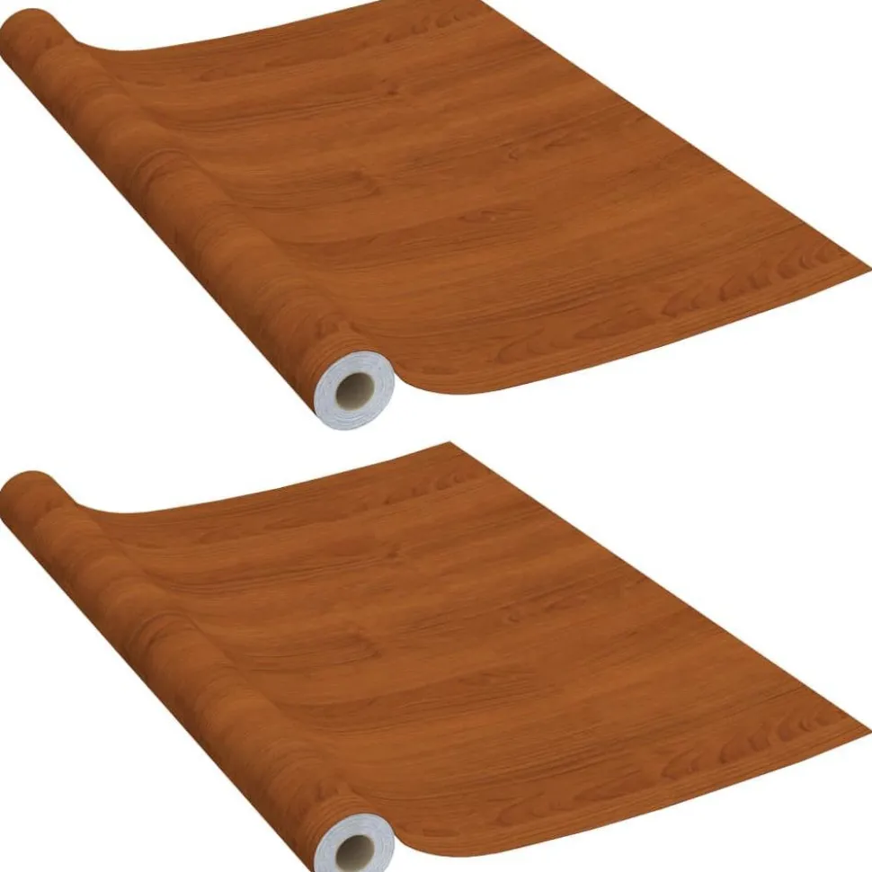 Itseliimautuvat huonekalukalvot 2 kpl vaalea tammi 500x90 cm
