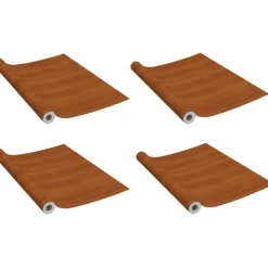 Itseliimautuvat ovikalvot 4 kpl vaalea tammi 210x90 cm pvc