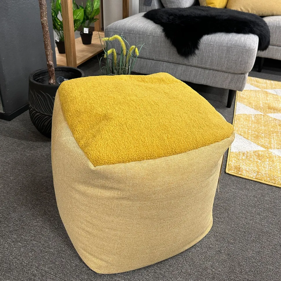 Jakkara Home4You LAMB BAG 55x55xK45 cm, keltainen