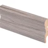 Jalkalista Maler Aura 16x60x2750mm MDF harmaa tammi
