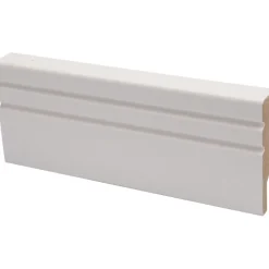 Jalkalista Maler Jana 16x58x2750mm MDF valkoinen