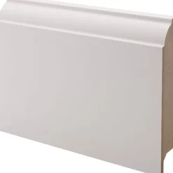 Jalkalista Maler Koski 19x113x2750mm MDF valkoinen