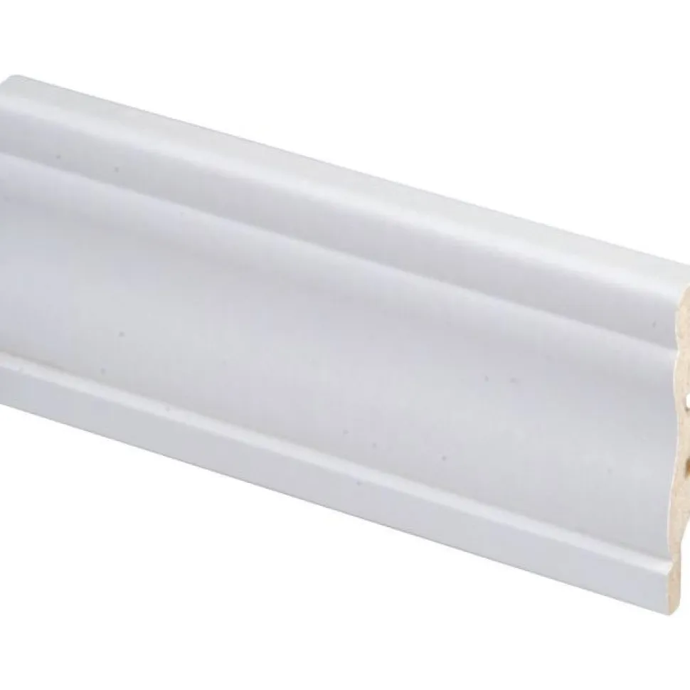 Jalkalista Maler Kuru 12x58x2750mm MDF valkoinen