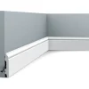 Jalkalista Orac Decor SX165 11x69x2000 mm polystyreeni valkoinen
