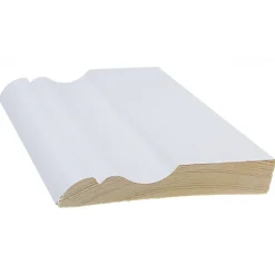 Jalkalista Cent 3059P 15x95x3300 mm koriste mänty valkoinen