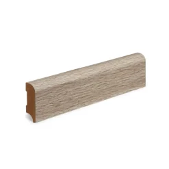 Jalkalista Cent 12x42x3050 mm MDF valkotammi