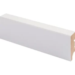 Jalkalista Maler Aava R2 16x42x2750mm MDF valkoinen
