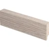 Jalkalista Maler Aava R2 16x42x2750mm MDF valkolakattu tammi