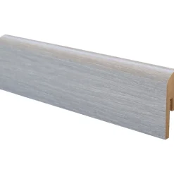 Jalkalista Maler Lamella R10, 12x42x2750mm, mdf, melamiinipinta, tuhka tammikuvio