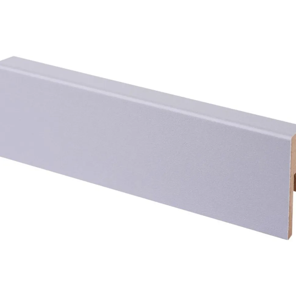 Jalkalista Maler R2 Aava 12x42x2750mm MDF harmaa