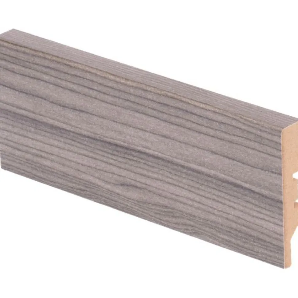 Jalkalista Maler R2 Aava 12x58x2750mm MDF harmaa tammi