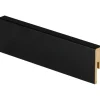 Jalkalista Maler R2 Aava 12x42x2750mm MDF musta