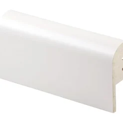 Jalkalista Maler R10 Pyörre 22x70x2750mm MDF valkoinen
