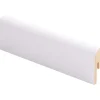 Jalkalista Maler R10, 12x42x2750mm, mdf, melamiinipinta, lumi