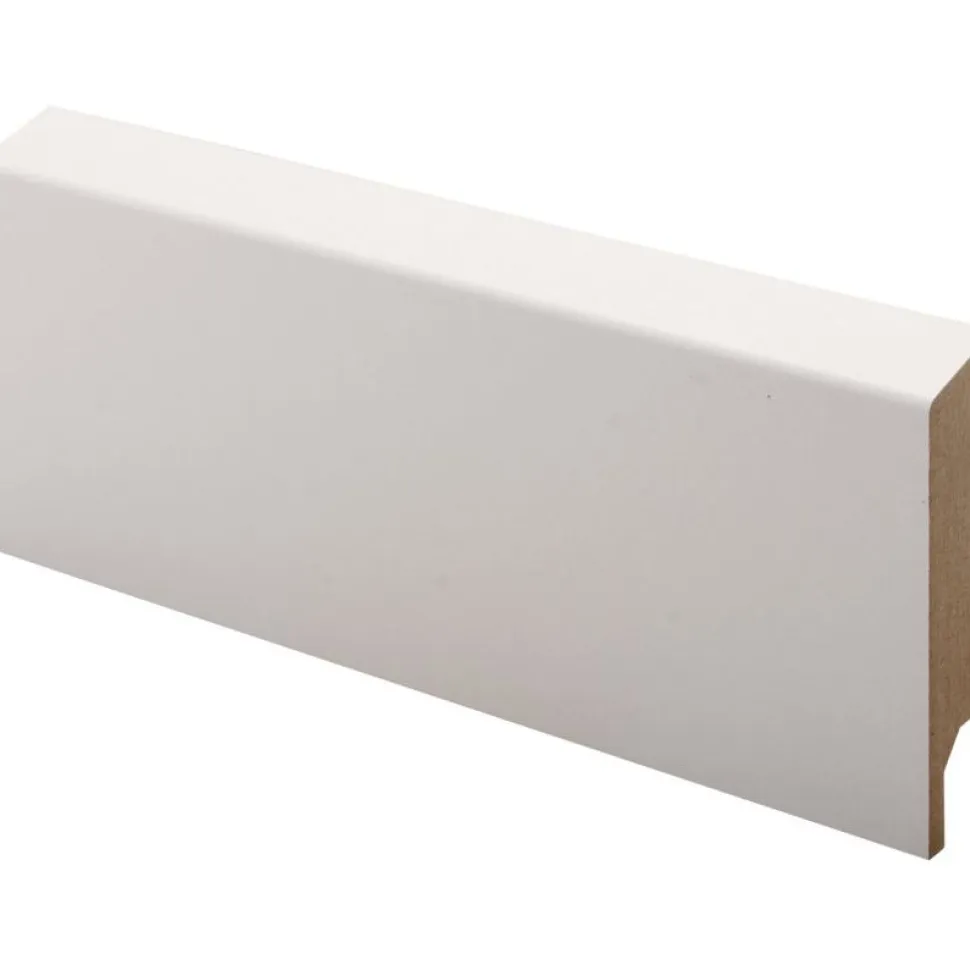 Jalkalista Maler Siru 16x65x2750mm MDF valkoinen